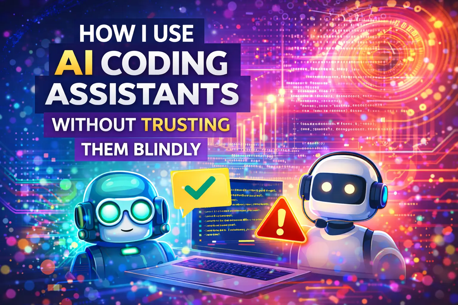How I Use AI Coding Assistants Without Trusting Them Blindly